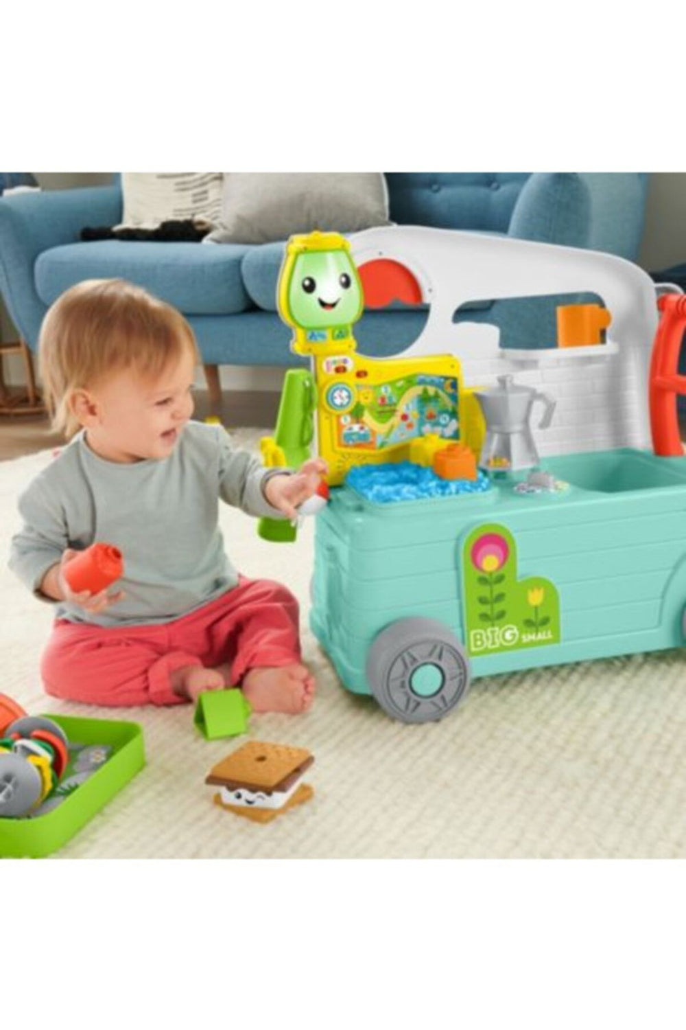 FISHER PRICE Eğlen Ve Öğren 3’ü 1 Arada Karavan (türkçe Ve Ingilizce)