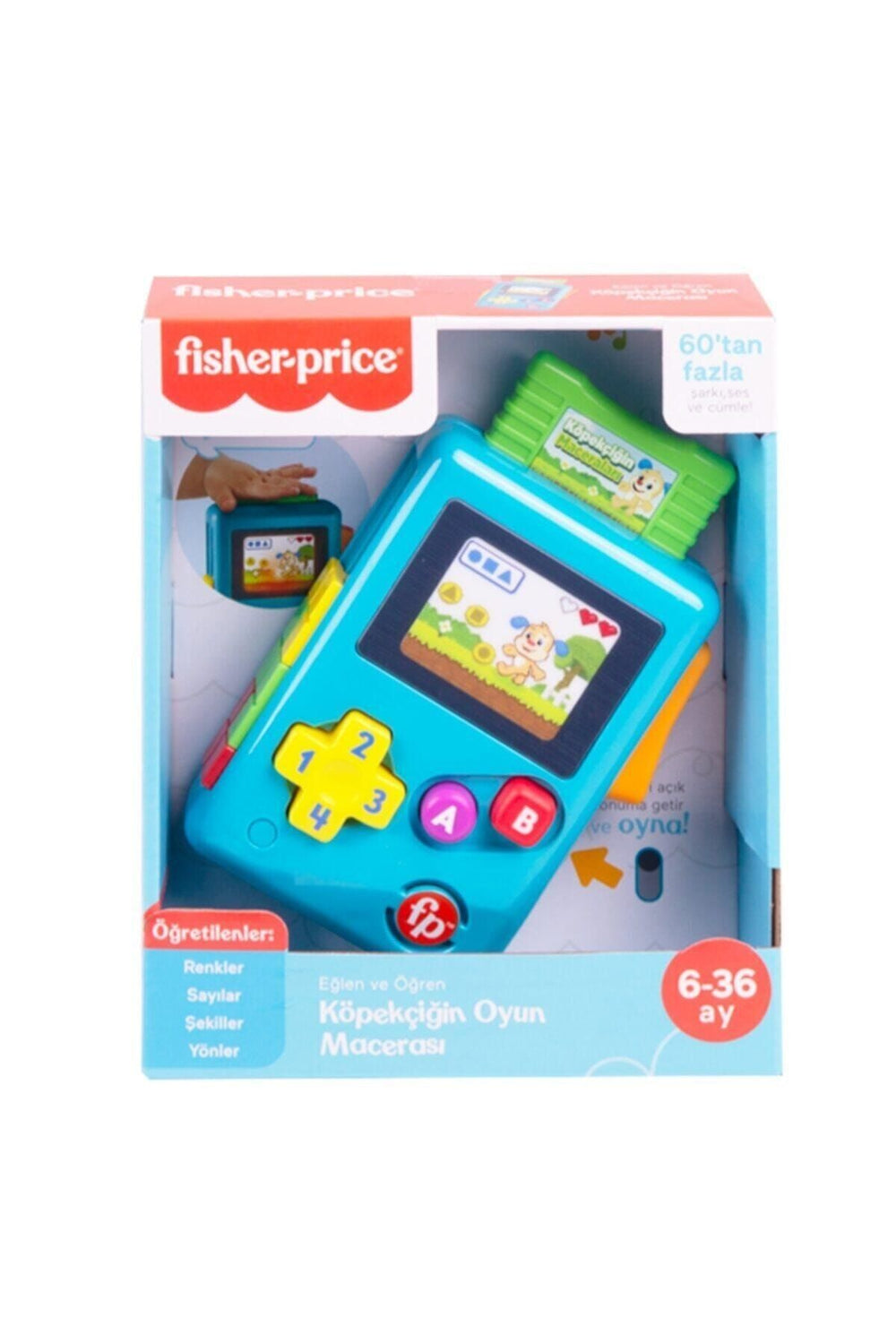 FISHER PRICE Eğlen Ve Öğren Köpekçiğin Oyun Macerası - Türkçe 6 Ay