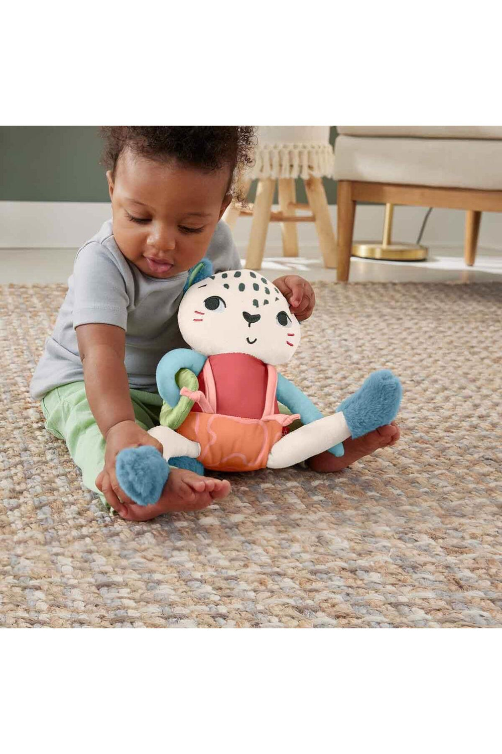 Fisher-Price Eğlenceli Dostum Kar Leoparı™ Fisher-Price Planet Friends, bebekler için oyuncak HKD64