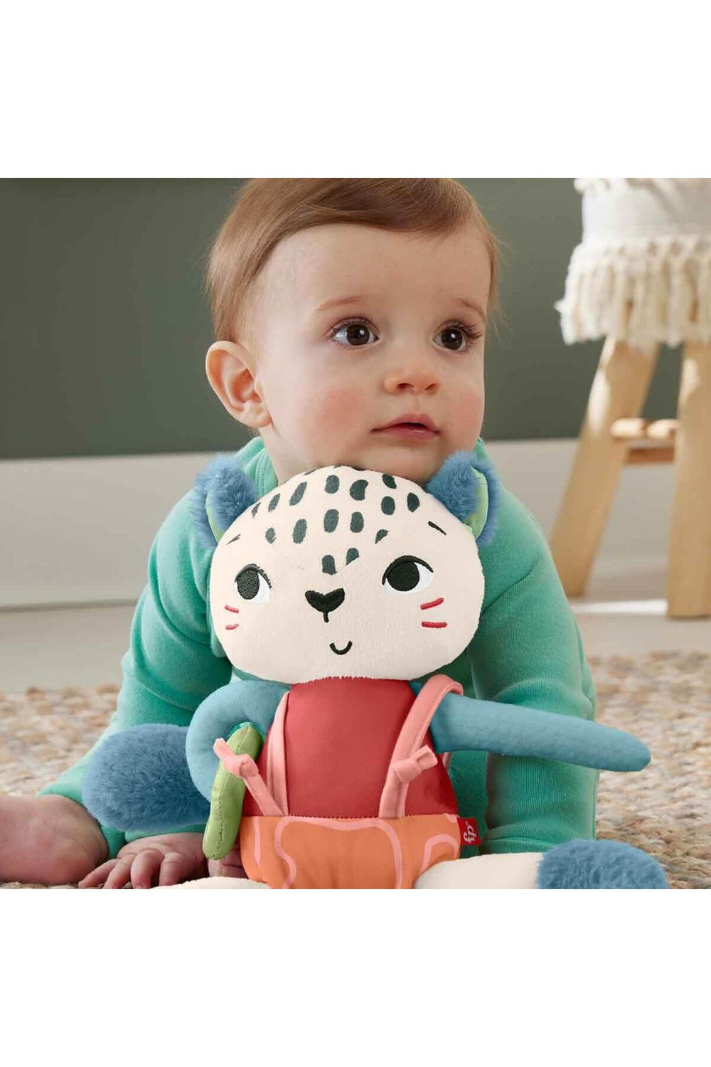 Fisher-Price Eğlenceli Dostum Kar Leoparı™ Fisher-Price Planet Friends, bebekler için oyuncak HKD64