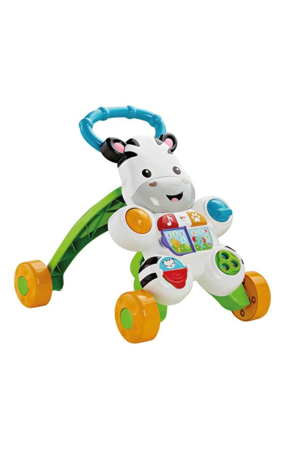 FISHER PRICE Fisher-Price Melodili Zebra Yürüteç Yürüme Yardımcısı DLD80