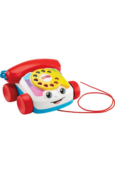Fisher-Price Geveze Telefon, Sürüklenebilir, Klasik, Çevirmeli Oyun Telefonu FGW66