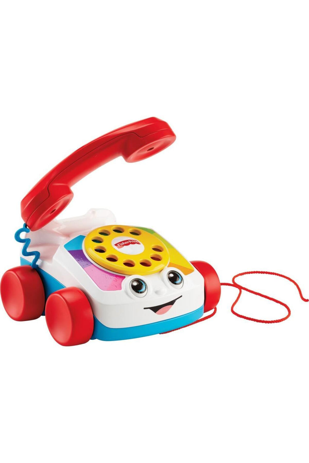 Fisher-Price Geveze Telefon, Sürüklenebilir, Klasik, Çevirmeli Oyun Telefonu FGW66