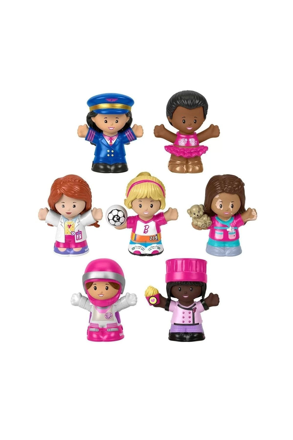 FISHER PRICE Hcf58 Little People Barbie Figürleri