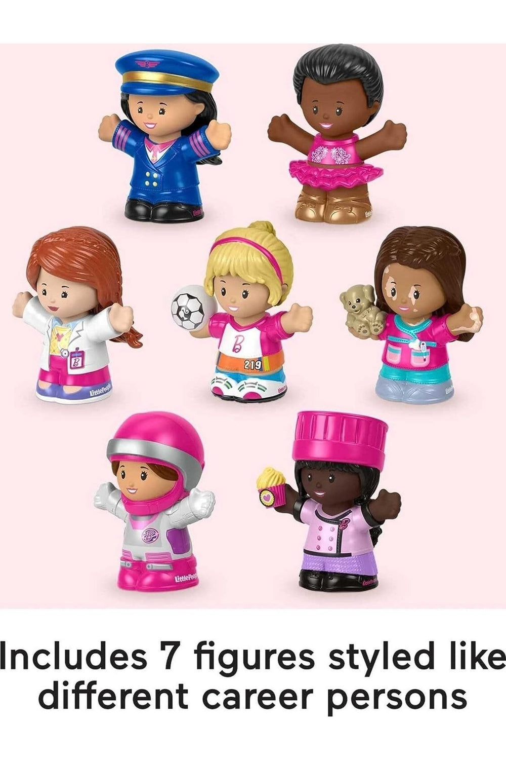 FISHER PRICE Hcf58 Little People Barbie Figürleri