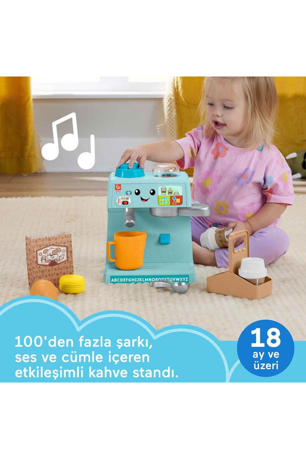 Fisher-Price Kahve Yapmayı Öğreniyorum HYR99