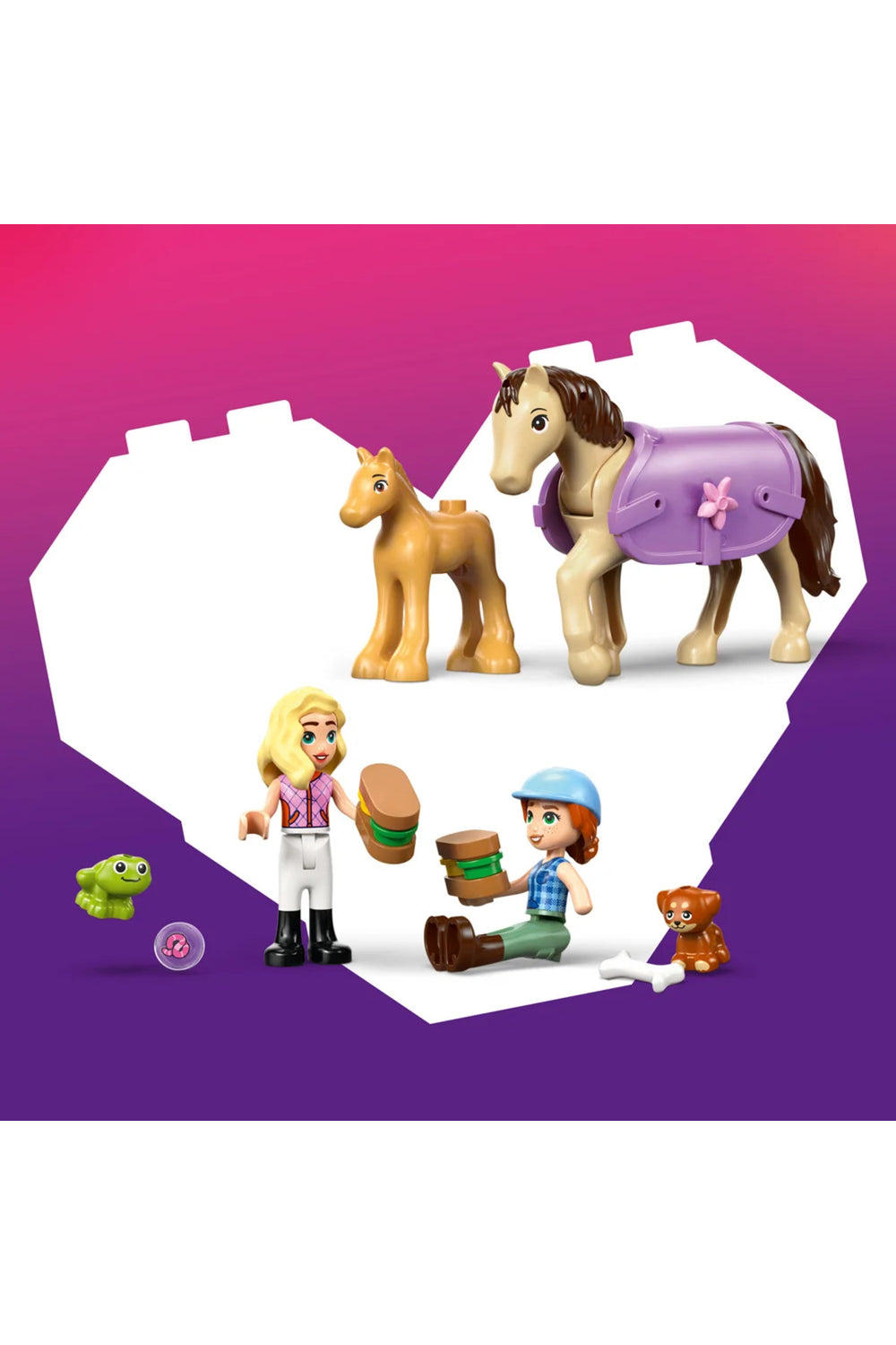 ® Friends At ve Tay Römorku 42695 – 7+ Yaratıcı Oyuncak Yapım Seti (279 Parça)