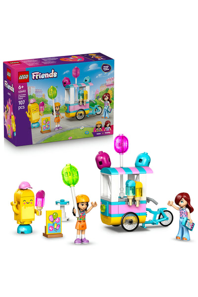 ® Friends Dondurma ve Balon Standı 42692 – 6+ Yaratıcı Oyuncak Yapım Seti (107 Parça)