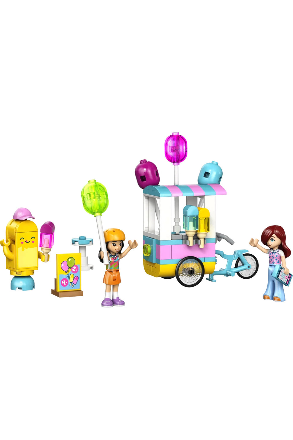 ® Friends Dondurma ve Balon Standı 42692 – 6+ Yaratıcı Oyuncak Yapım Seti (107 Parça)