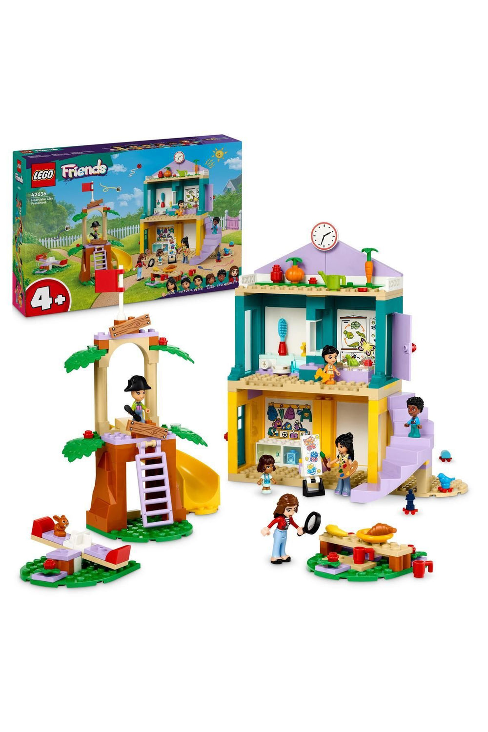 ® Friends Heartlake City Anaokulu 42636 - 4 Yaş ve Üzeri için Oyuncak Yapım Seti (239 Parça)