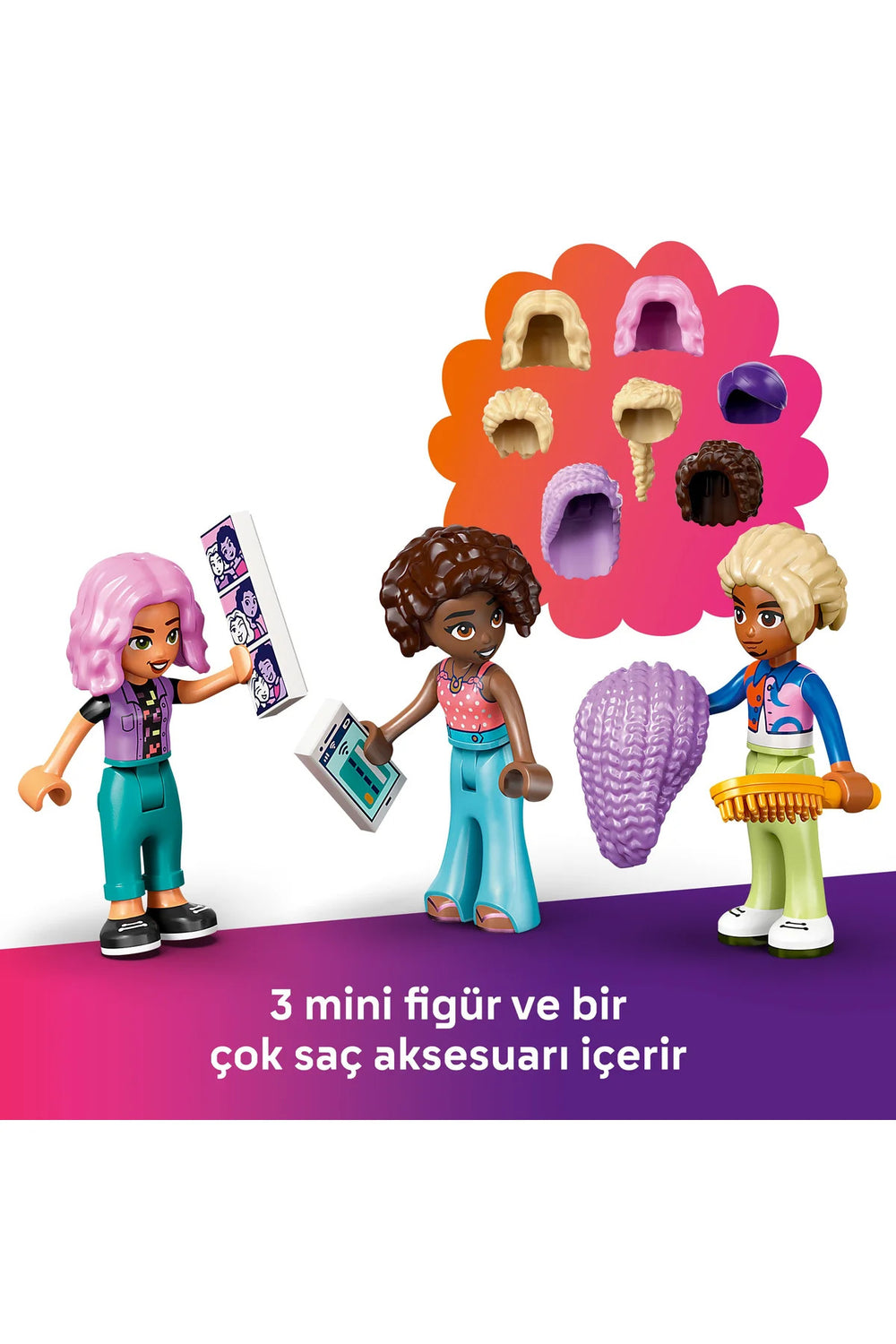 ® Friends Kuaför ve Aksesuar Mağazası 42662 - 7+ Çocuklar için Yaratıcı Oyuncak Yapım Seti (347P)