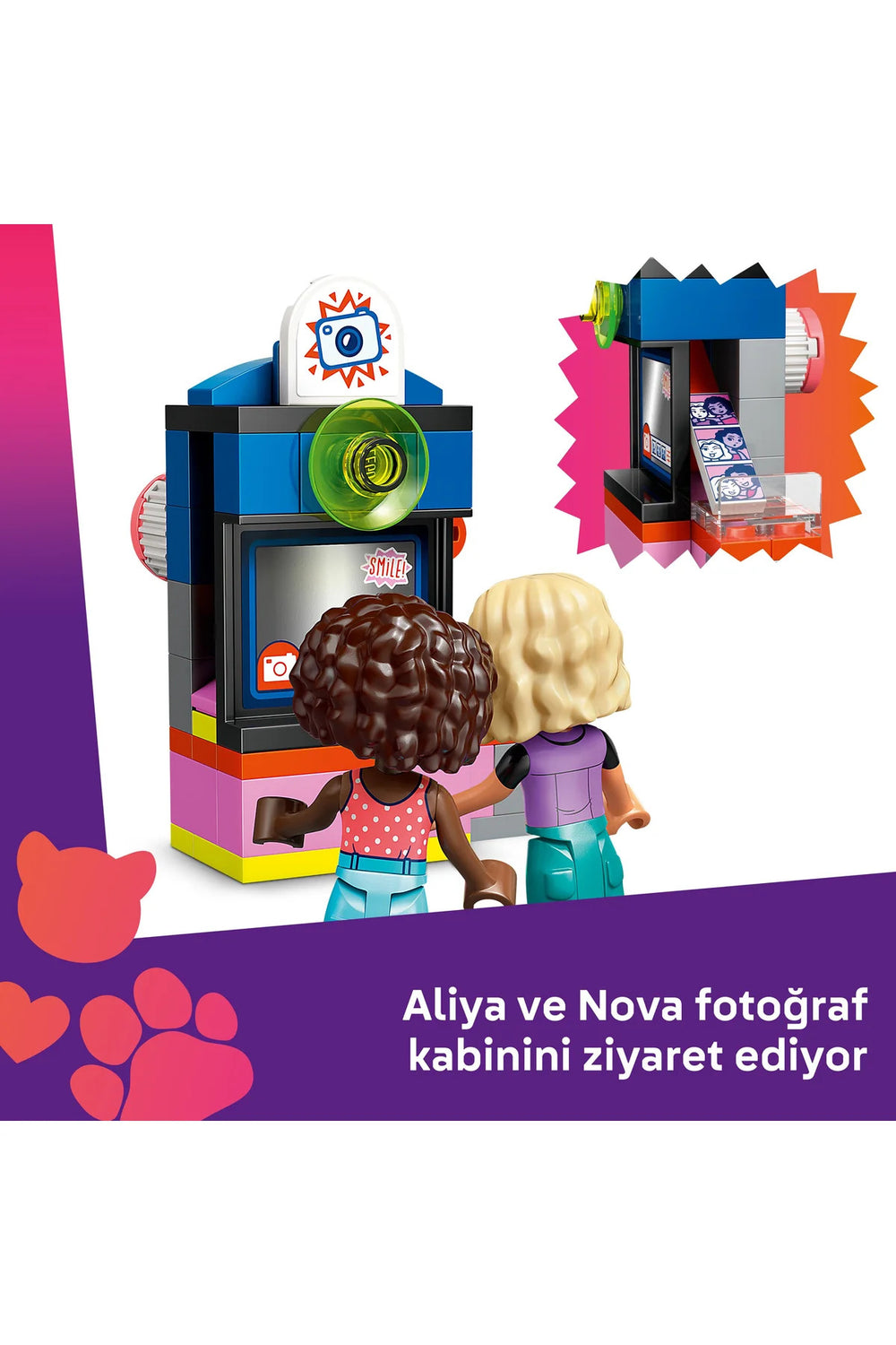 ® Friends Kuaför ve Aksesuar Mağazası 42662 - 7+ Çocuklar için Yaratıcı Oyuncak Yapım Seti (347P)