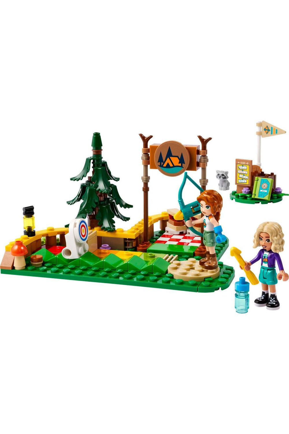 Friends Macera Kampı Okçuluk Alanı 42622 - 6 Yaş ve Üzeri Çocuklar için Autumn ve Nova M