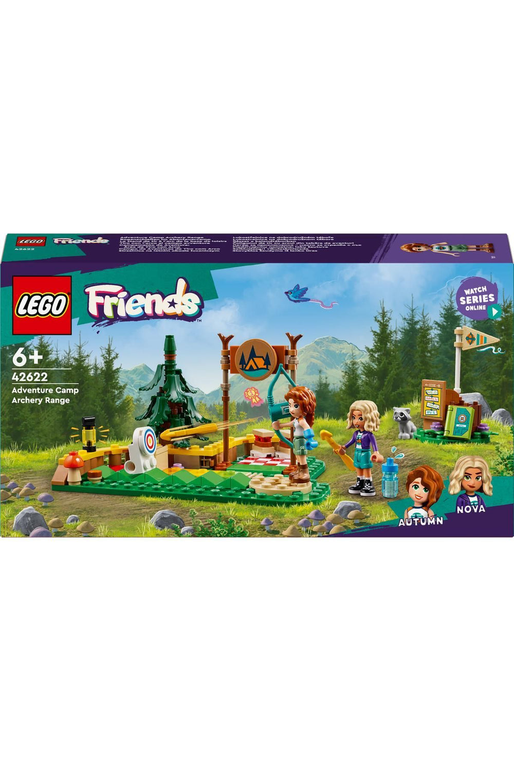 Friends Macera Kampı Okçuluk Alanı 42622 - 6 Yaş ve Üzeri Çocuklar için Autumn ve Nova M