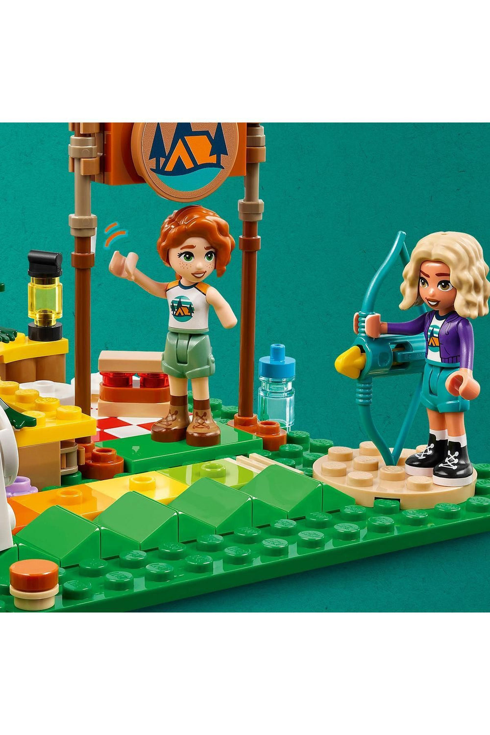Friends Macera Kampı Okçuluk Alanı 42622 - 6 Yaş ve Üzeri Çocuklar için Autumn ve Nova M
