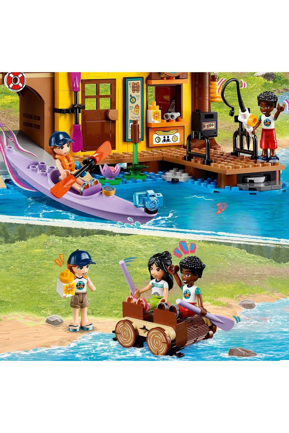 LEGO Friends Macera Kampı Su Sporları Yapım Seti 42626