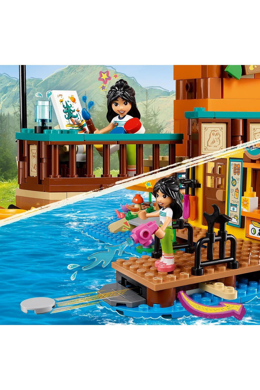 LEGO Friends Macera Kampı Su Sporları Yapım Seti 42626