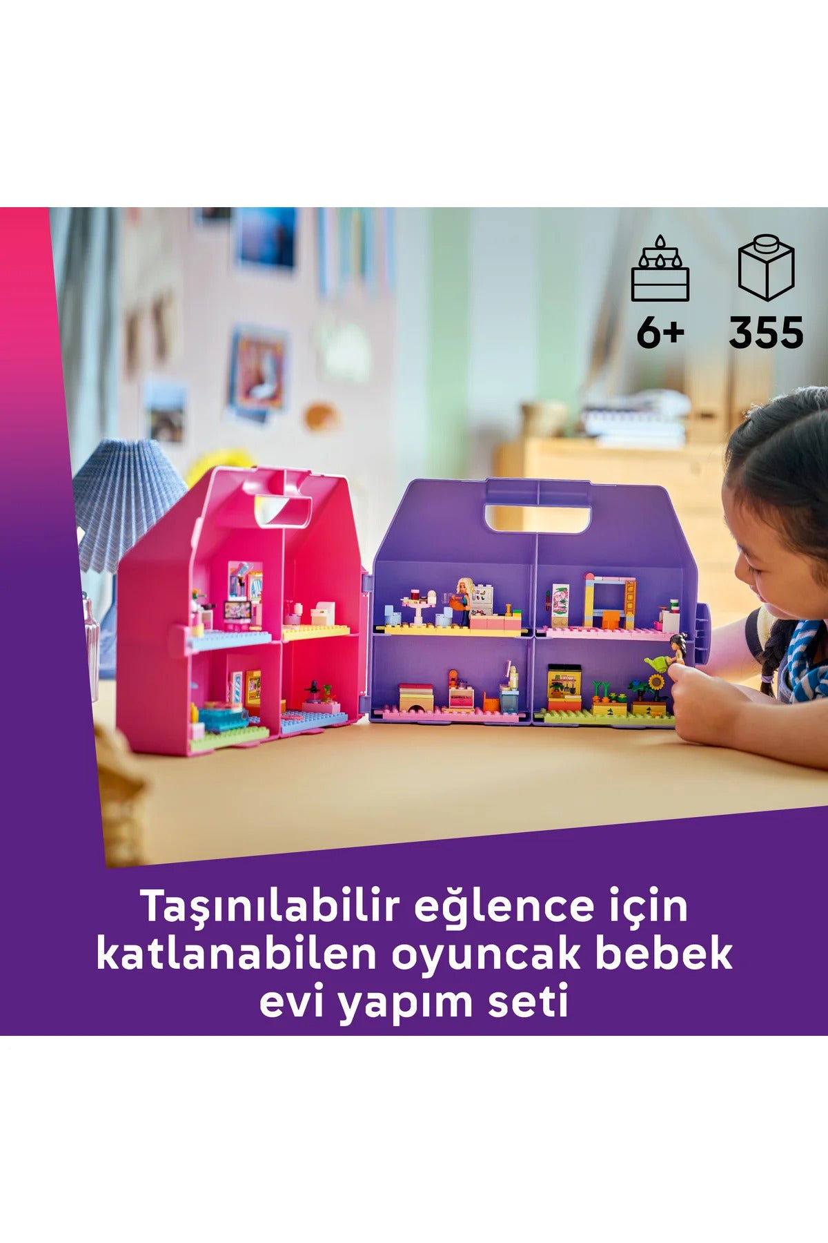 LEGO Friends Yaratıcı Bebek Evi Bavulu 42697