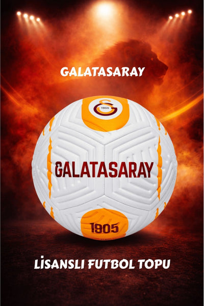 GALATASARAY LİSANSLI PREMİUM ORJİNAL FUTBOL TOPU YENİ SEZON 430 GR 5 NO FUTBOL TOPU ÖZEL SERİ
