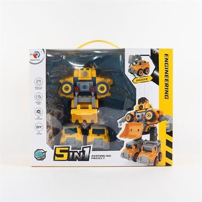 Galtoys Oyuncak İş Makina Sök Tak Robot RL589-11E