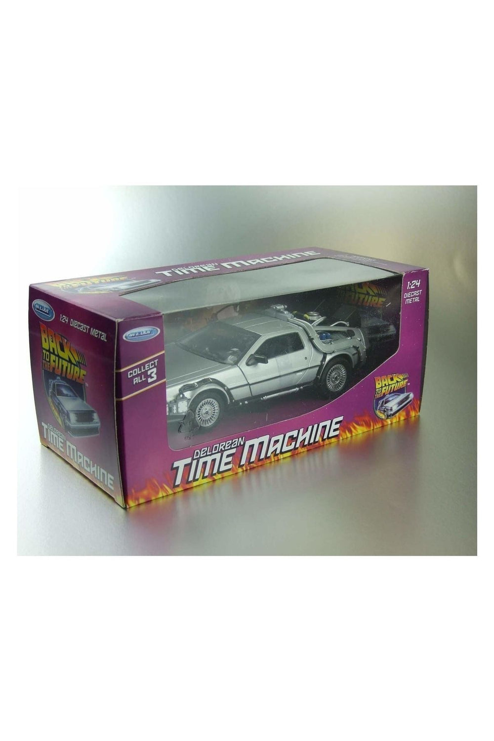 Geleceğe Dönüş Seri 1 Metal Model Araba Efsane Delorean 1:24ölçek