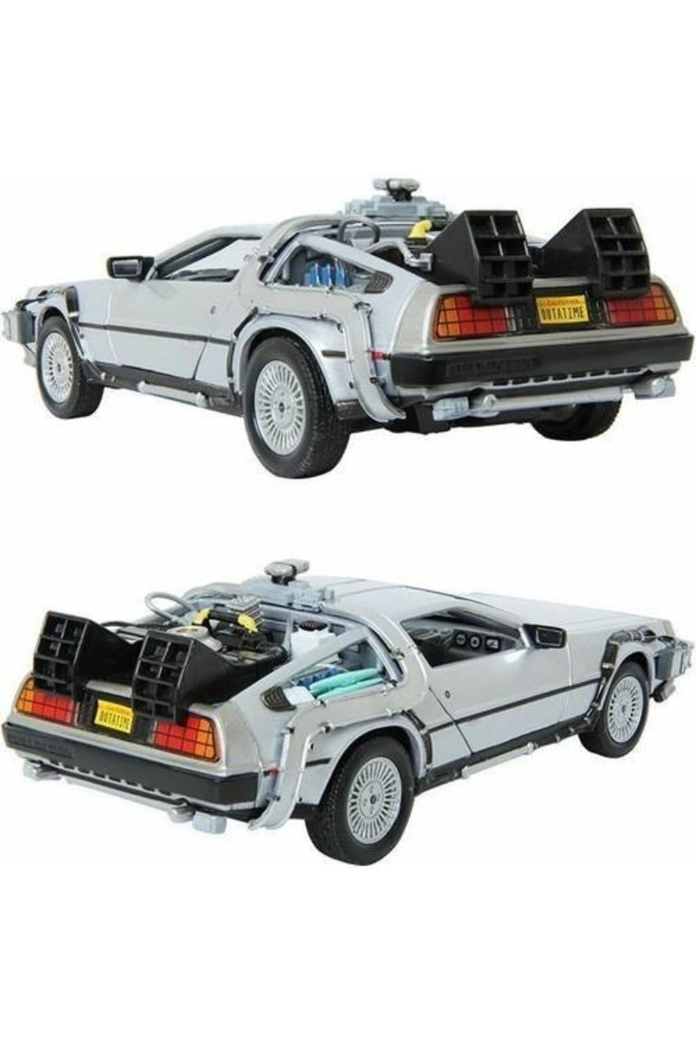 Geleceğe Dönüş Seri 1 Metal Model Araba Efsane Delorean 1:24ölçek