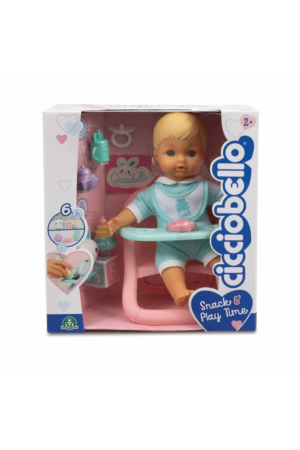 GIOCHI PREZIOSI Cicciobello 24cm Yumuş Bebek Tuvalet Zamanı