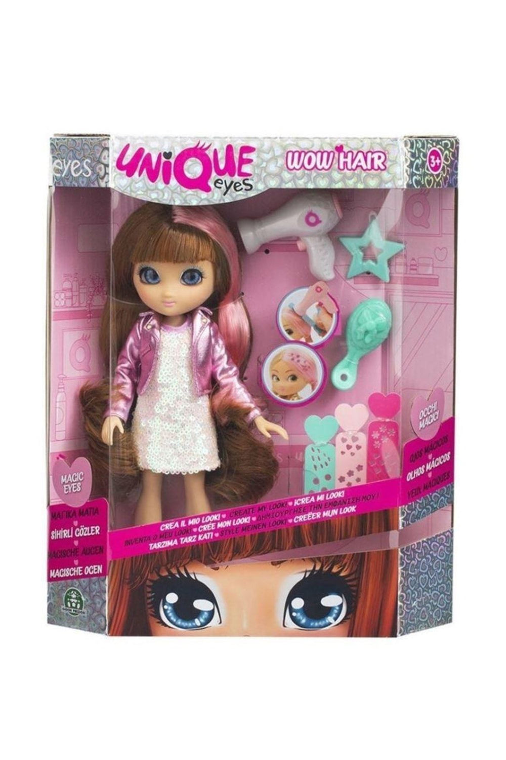 GIOCHI PREZIOSI Gp Unıque Eyes Mym08000 Harıka Saclar Bebekler-6