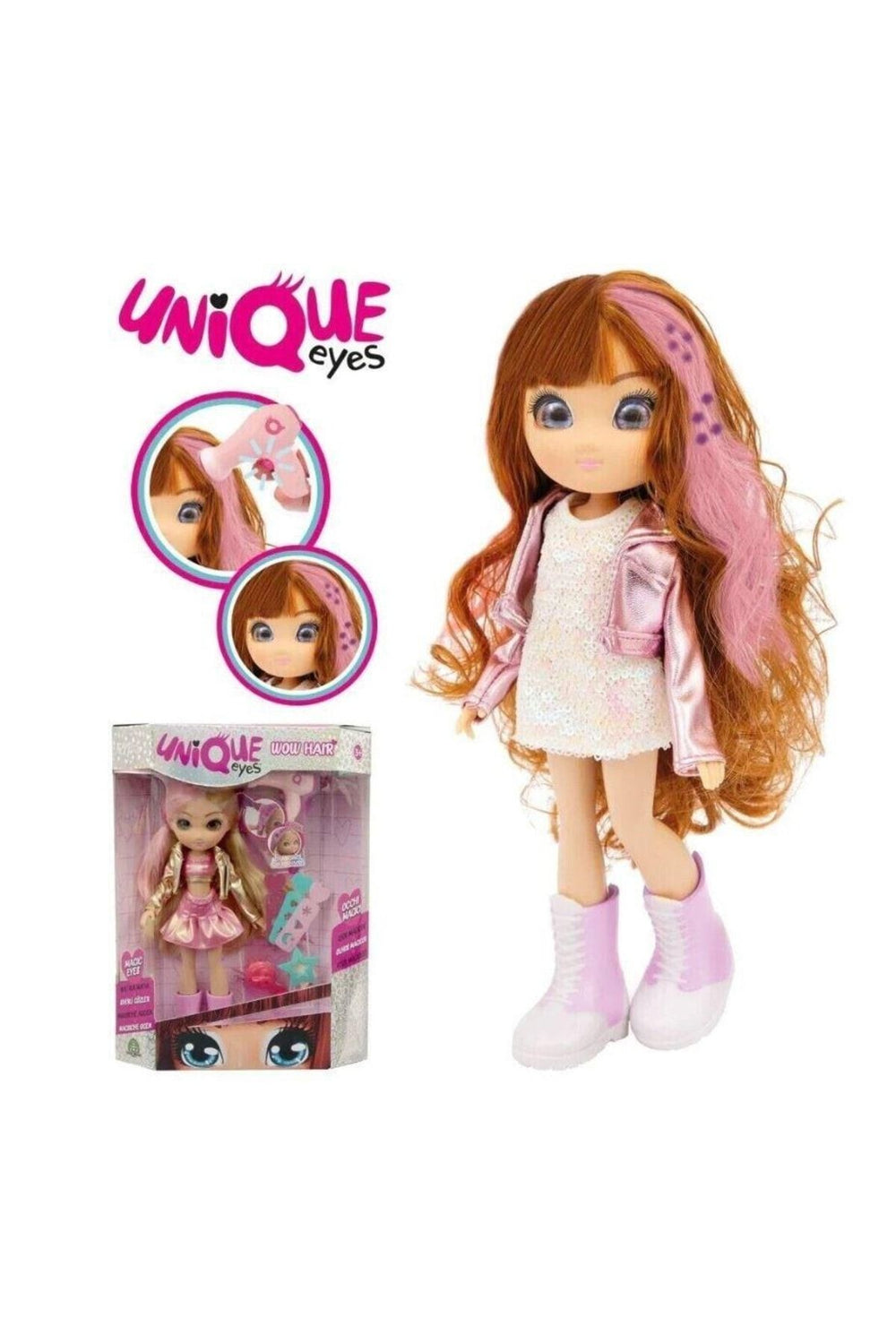 GIOCHI PREZIOSI Gp Unıque Eyes Mym08000 Harıka Saclar Bebekler-6