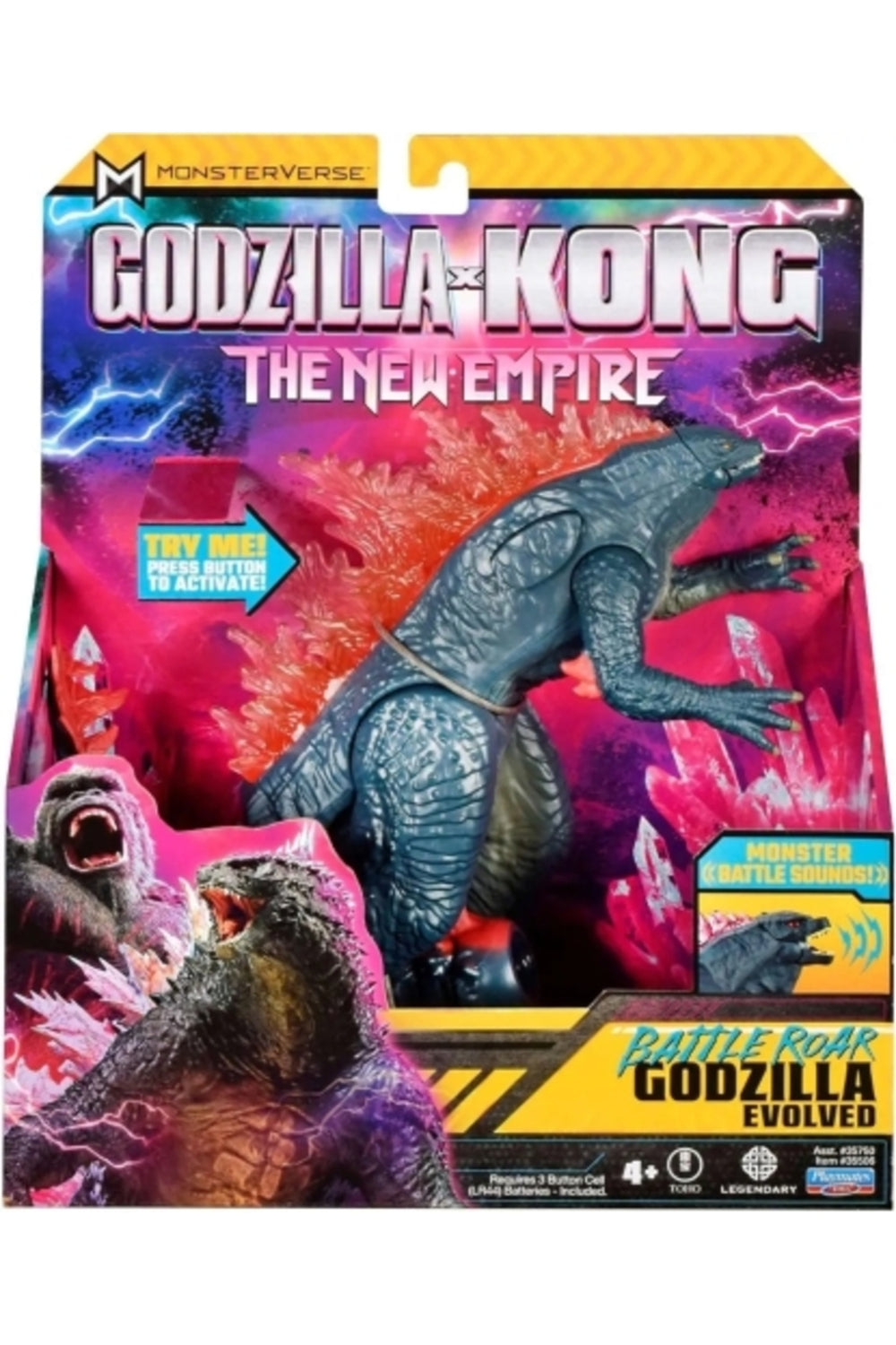 Godzilla X Kong Delüks Aksiyon Figür - Godzilla 18 cm