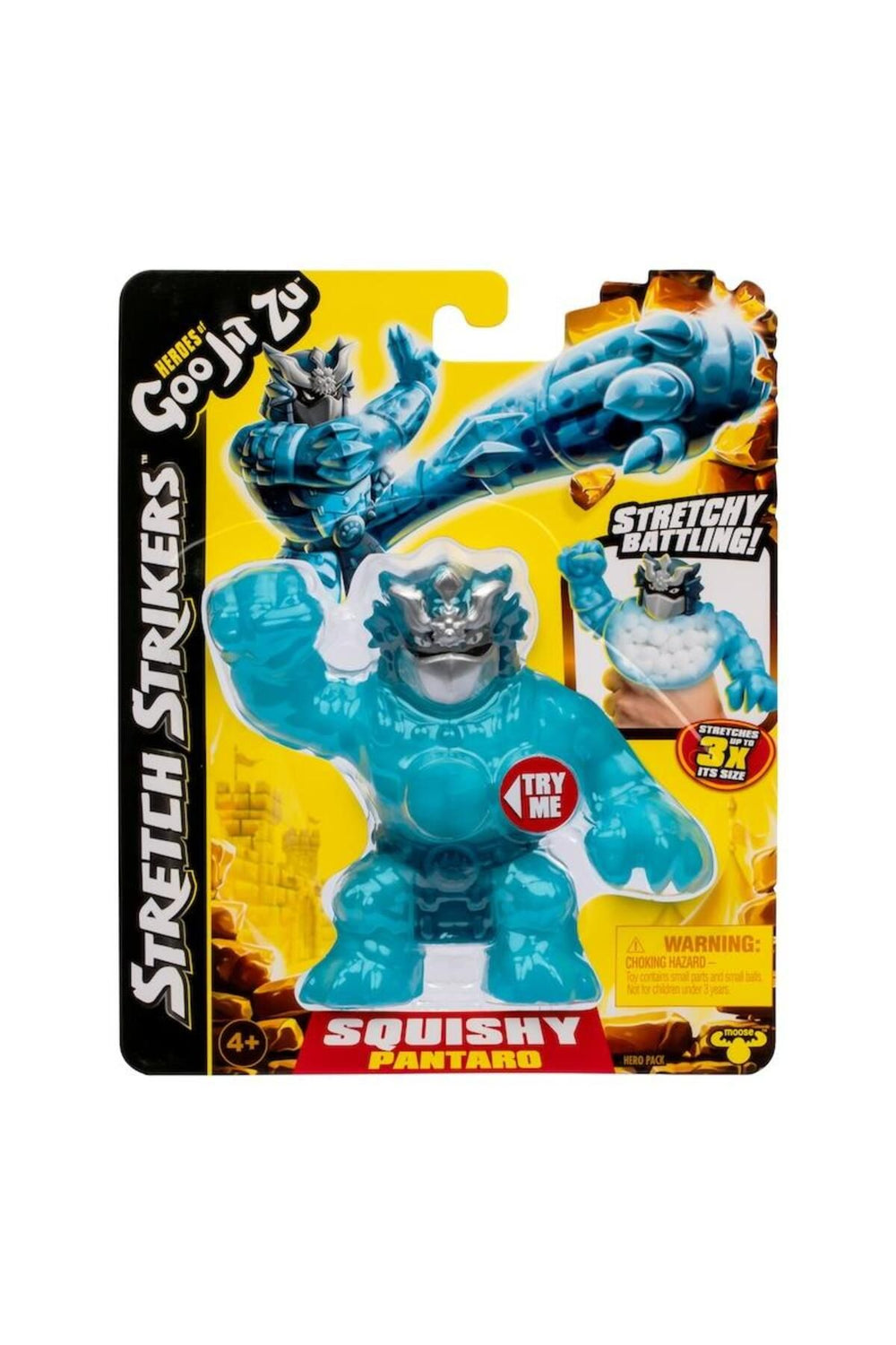 Goo Jit Zu Stretch Strikers Esnek Uzayan Yumuşak Tekli Figür Paket - Pantaro