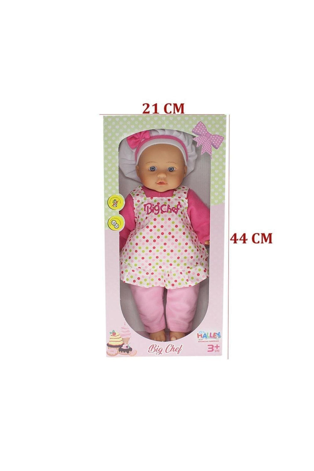 Halley Oyuncak 78773 Aşçı Bebek 45 Cm 1 Adet Fiyatıdır