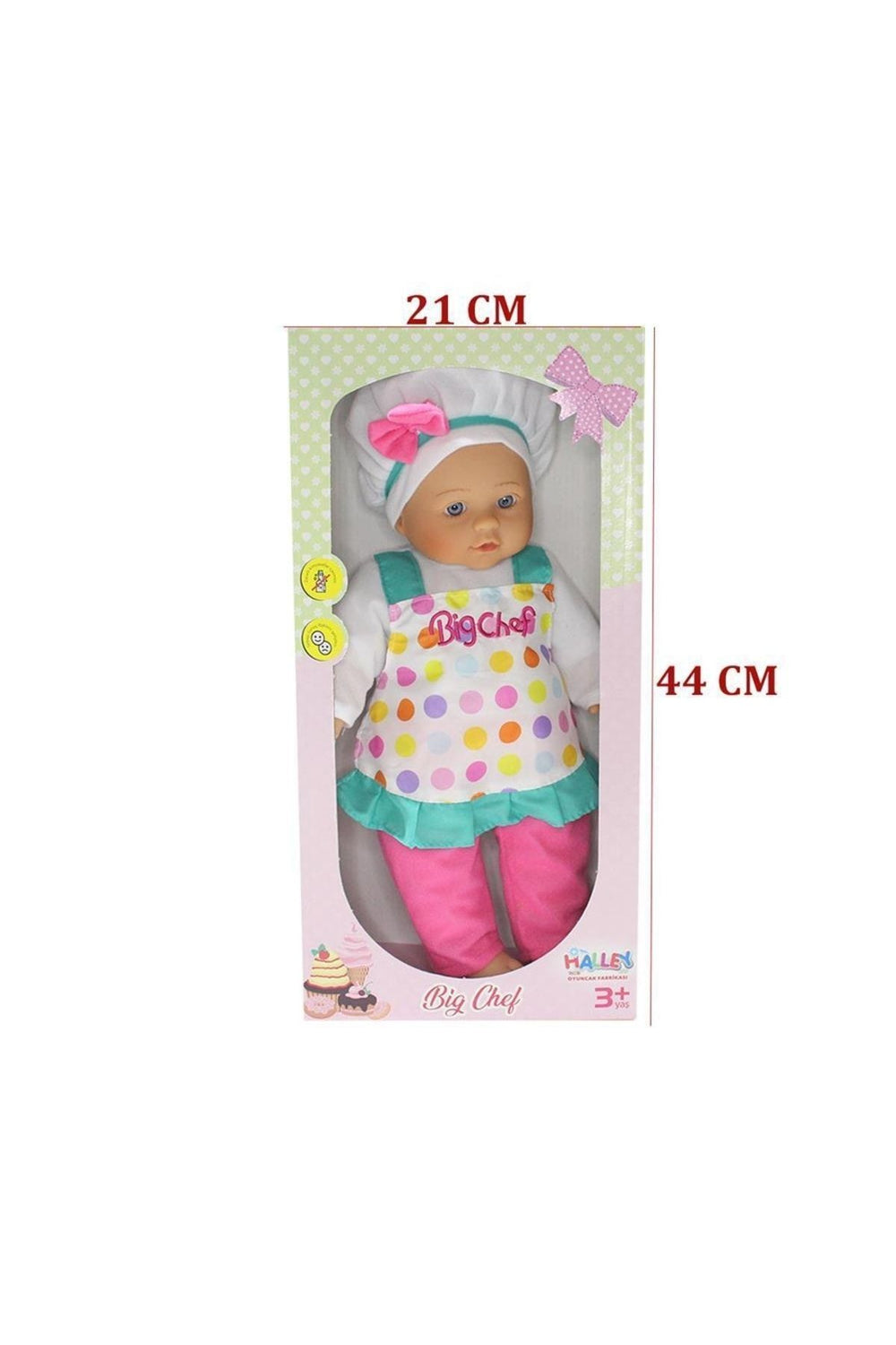 Halley Oyuncak 78773 Aşçı Bebek 45 Cm 1 Adet Fiyatıdır