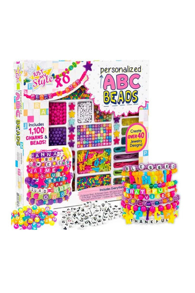 Harfli Takı Tasarım Boncuk Hobi Seti Oyuncak - Abc Beads
