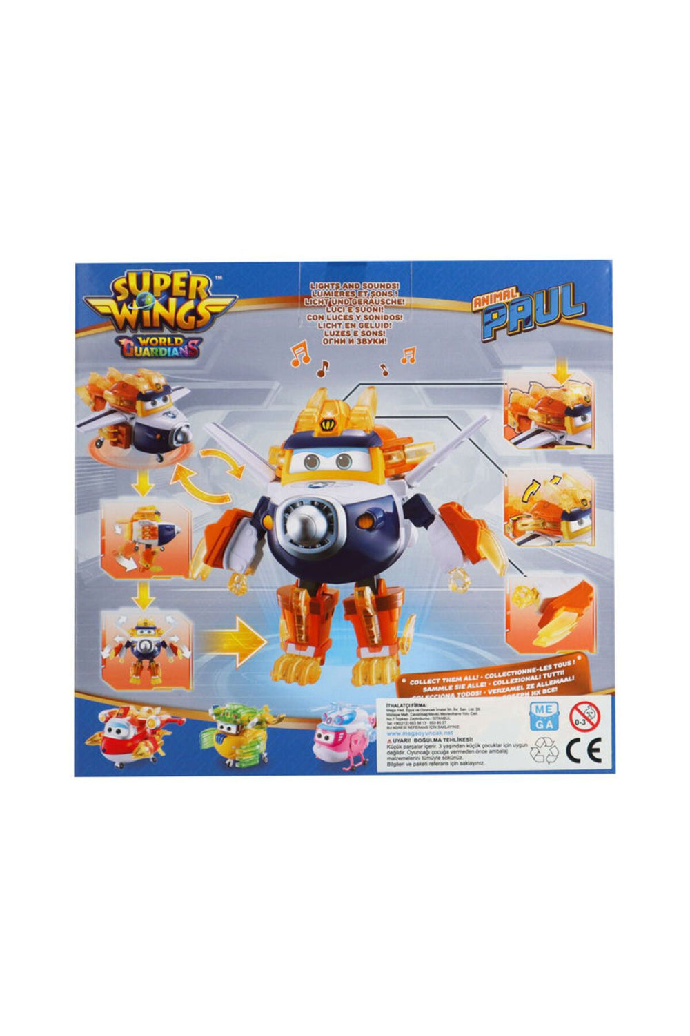Harika Kanatlar Deluxe Transforming Animal Paul