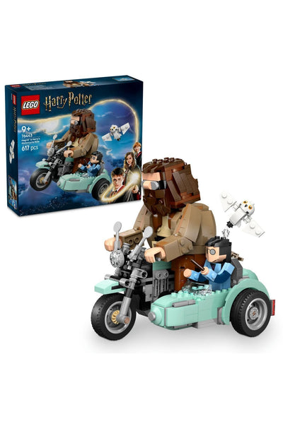 ®Harry Potter™ Hagrid™ ve Harry’nin Motosiklet Yolculuğu 76443 -9 Yaş  Üzeri Yapım Seti (617 P)