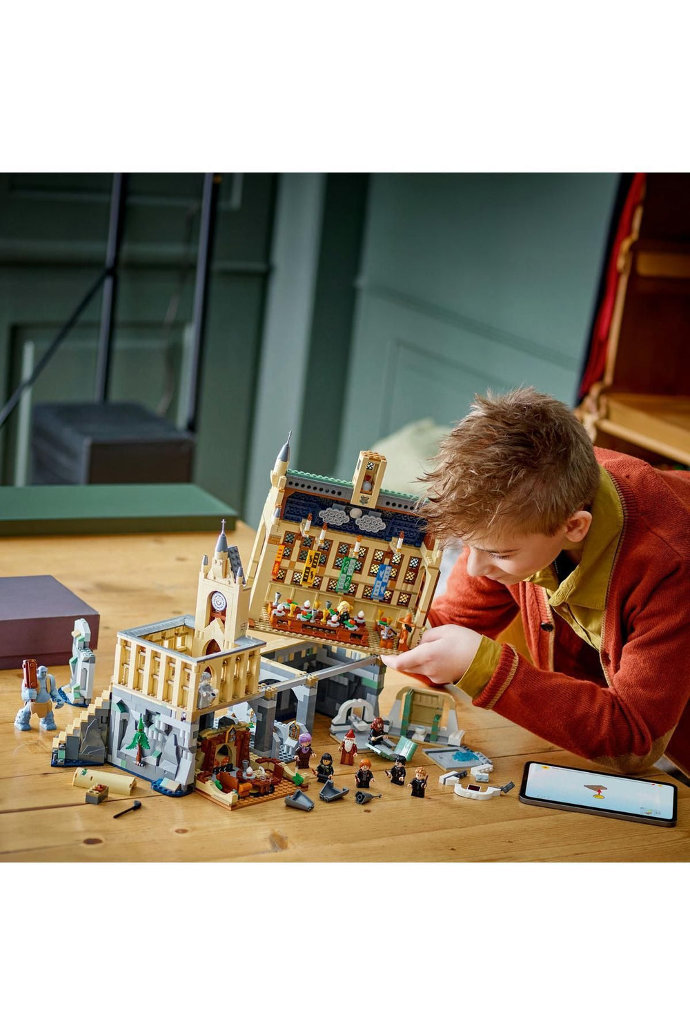 ® Harry Potter™ Hogwarts™ Şatosu: Büyük Salon 76435 – 10 Yaş ve Üzeri Yapım Seti (1732 Parça)