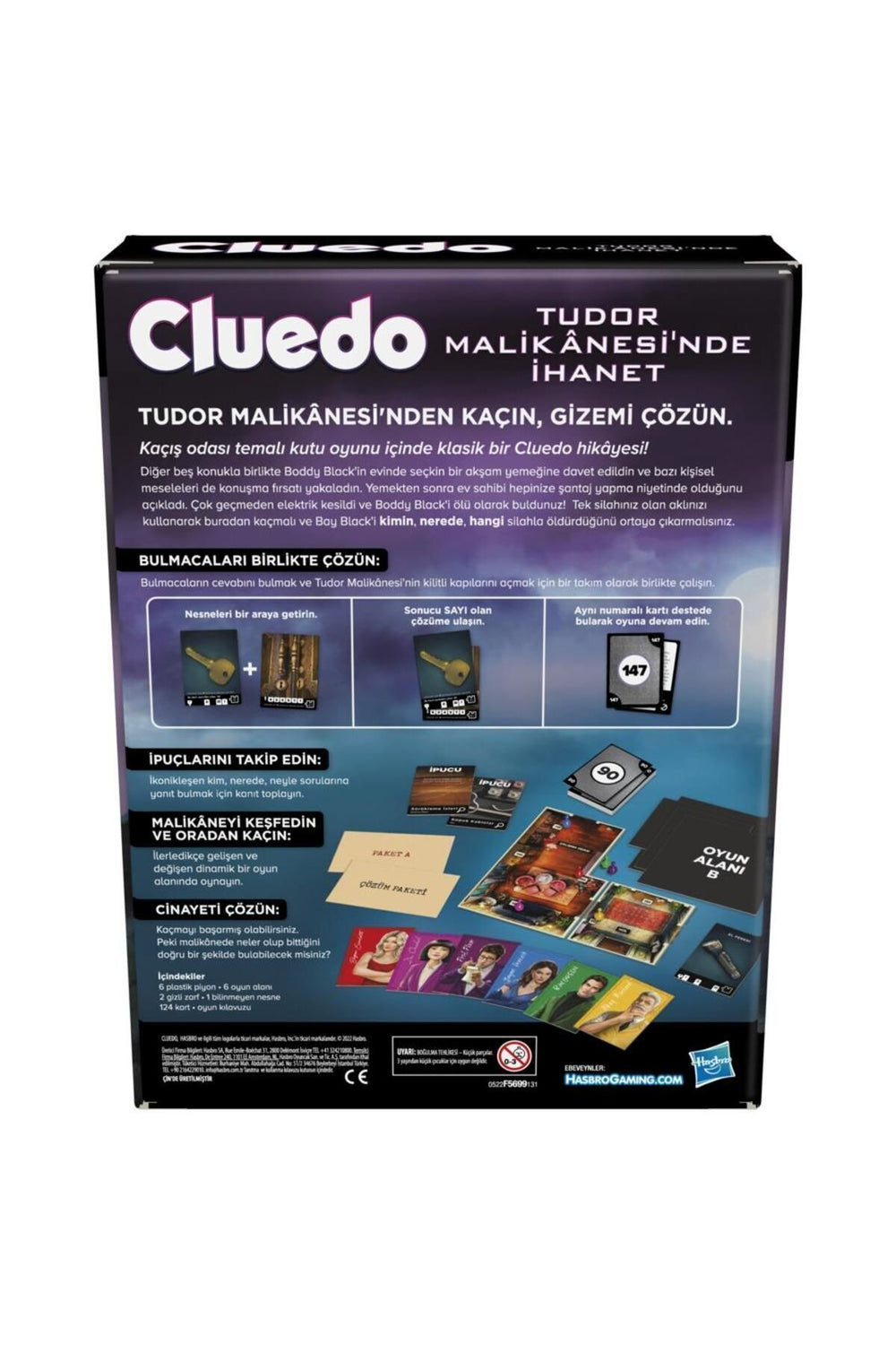 Hasbro Games Cluedo Escape F5699