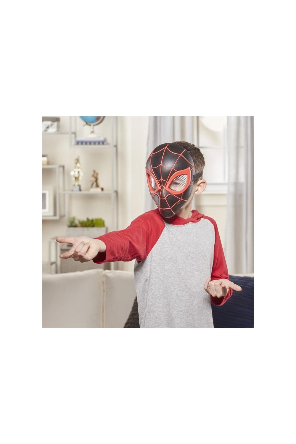 Hasbro Marvel Spider-Man Miles Morales Kahraman Maskesi – Çocuk Kostüm Aksesuarı