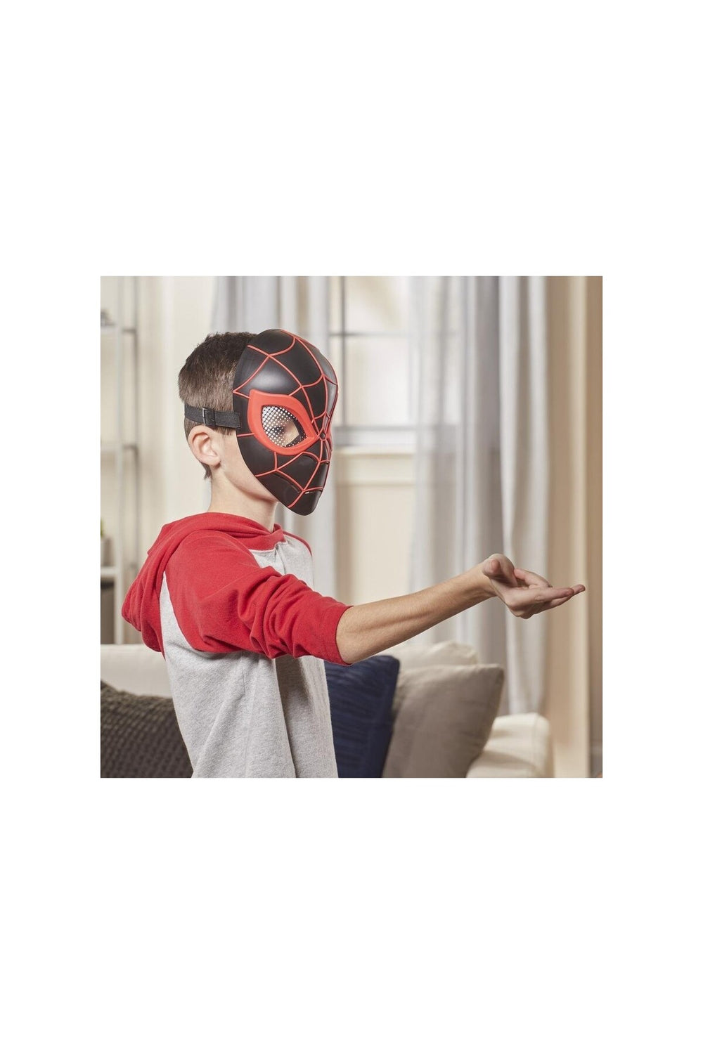 Hasbro Marvel Spider-Man Miles Morales Kahraman Maskesi – Çocuk Kostüm Aksesuarı