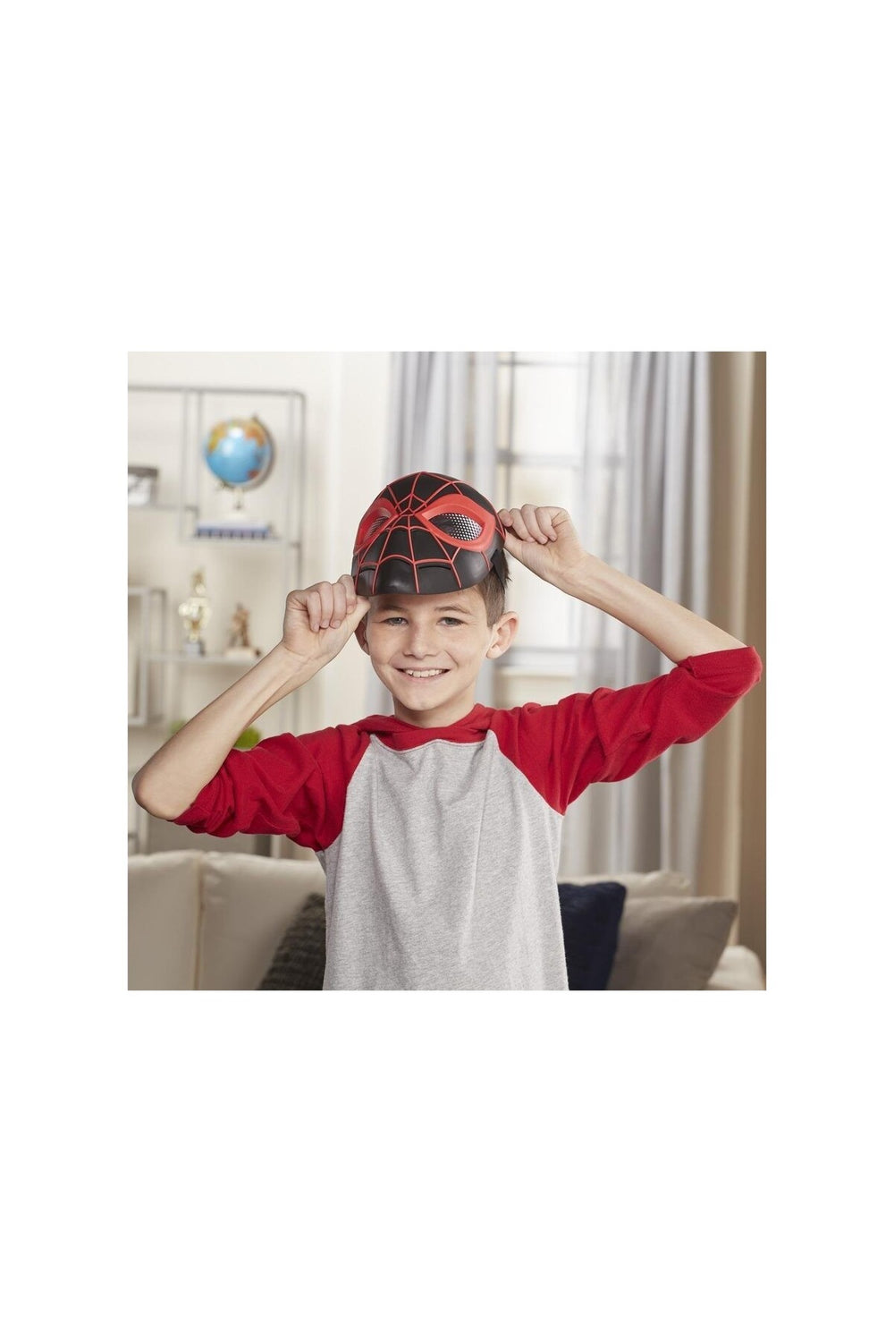 Hasbro Marvel Spider-Man Miles Morales Kahraman Maskesi – Çocuk Kostüm Aksesuarı