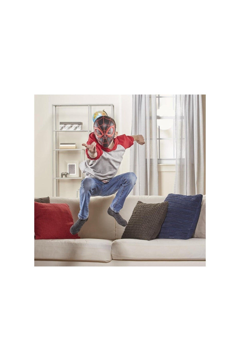 Hasbro Marvel Spider-Man Miles Morales Kahraman Maskesi – Çocuk Kostüm Aksesuarı