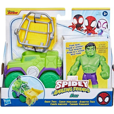 Spidey And His Amazing Friends Araç ve Figür Hulk F7457