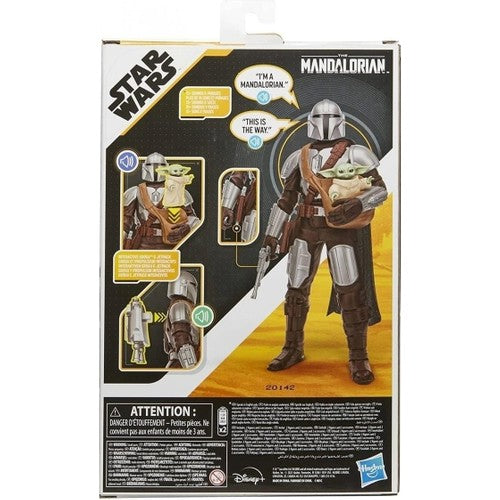 Hasbro Star Wars Galactic Action The Mandalorian ve Grogu Figür F5194