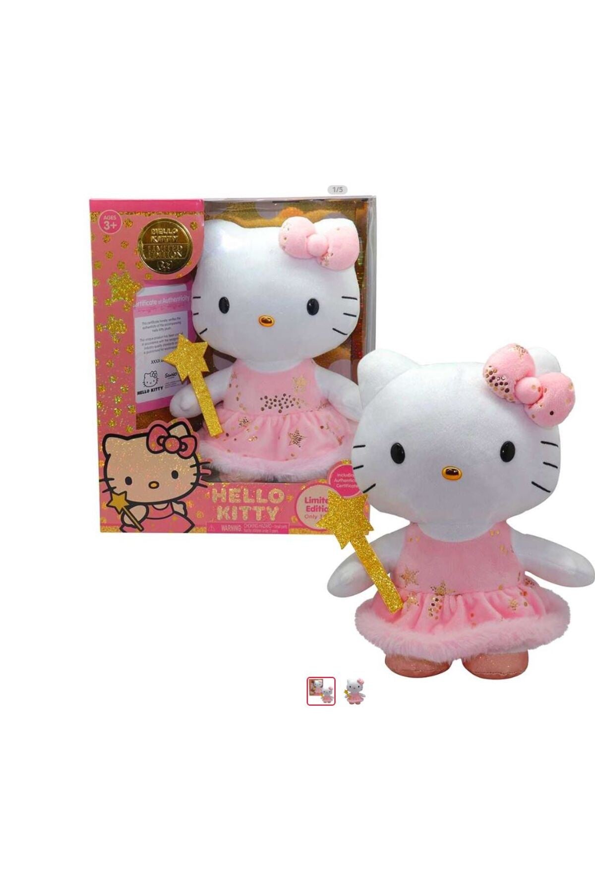 Hello Kitty Peluş Peri Kostümlü 30 Cm 3+