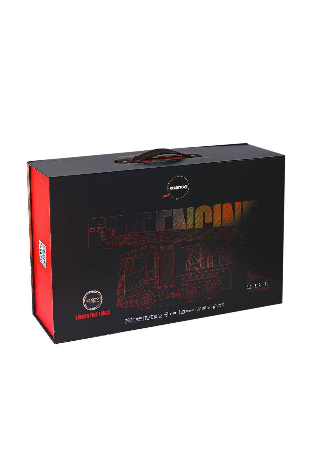 HJ8002-1 Metal Kumandalı İtfaiye -Gepettoys