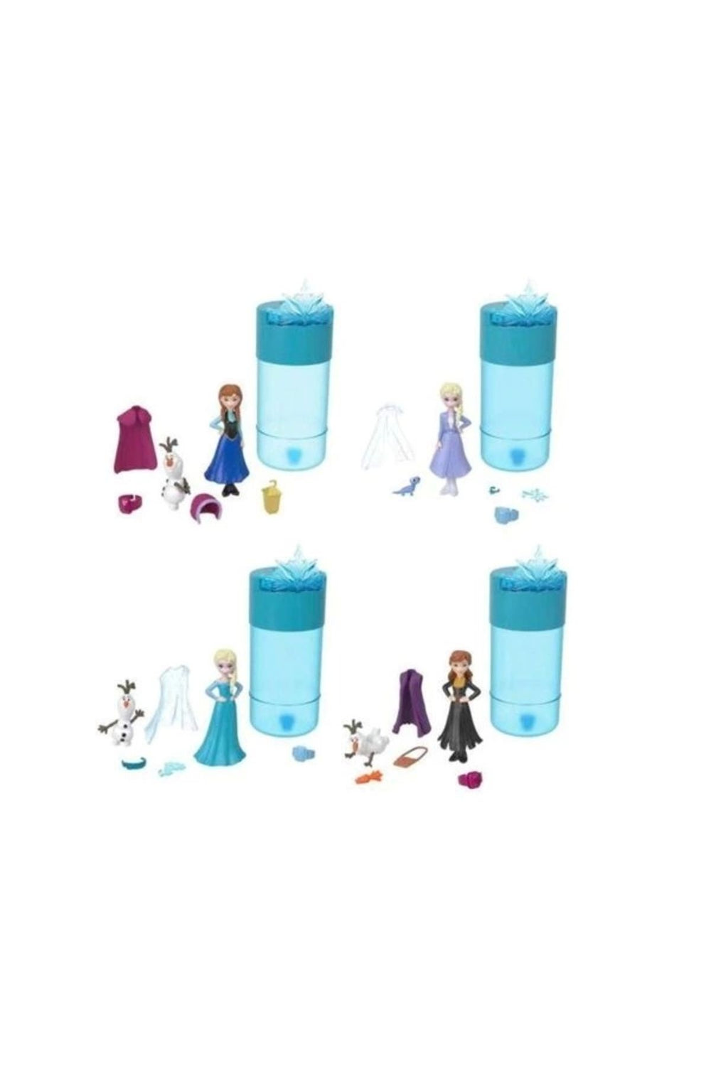 Hmb83 Disney Karlar Ükesi Color Reveal Renk Değiştiren Prenses Bebekler