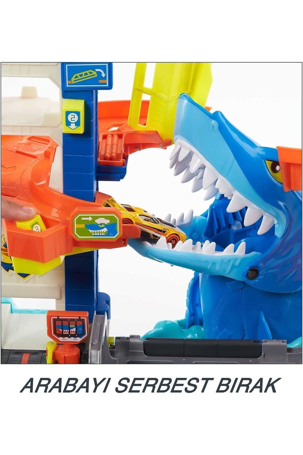 Hot Wheels City Köpek Balığından Kaçış HDP06