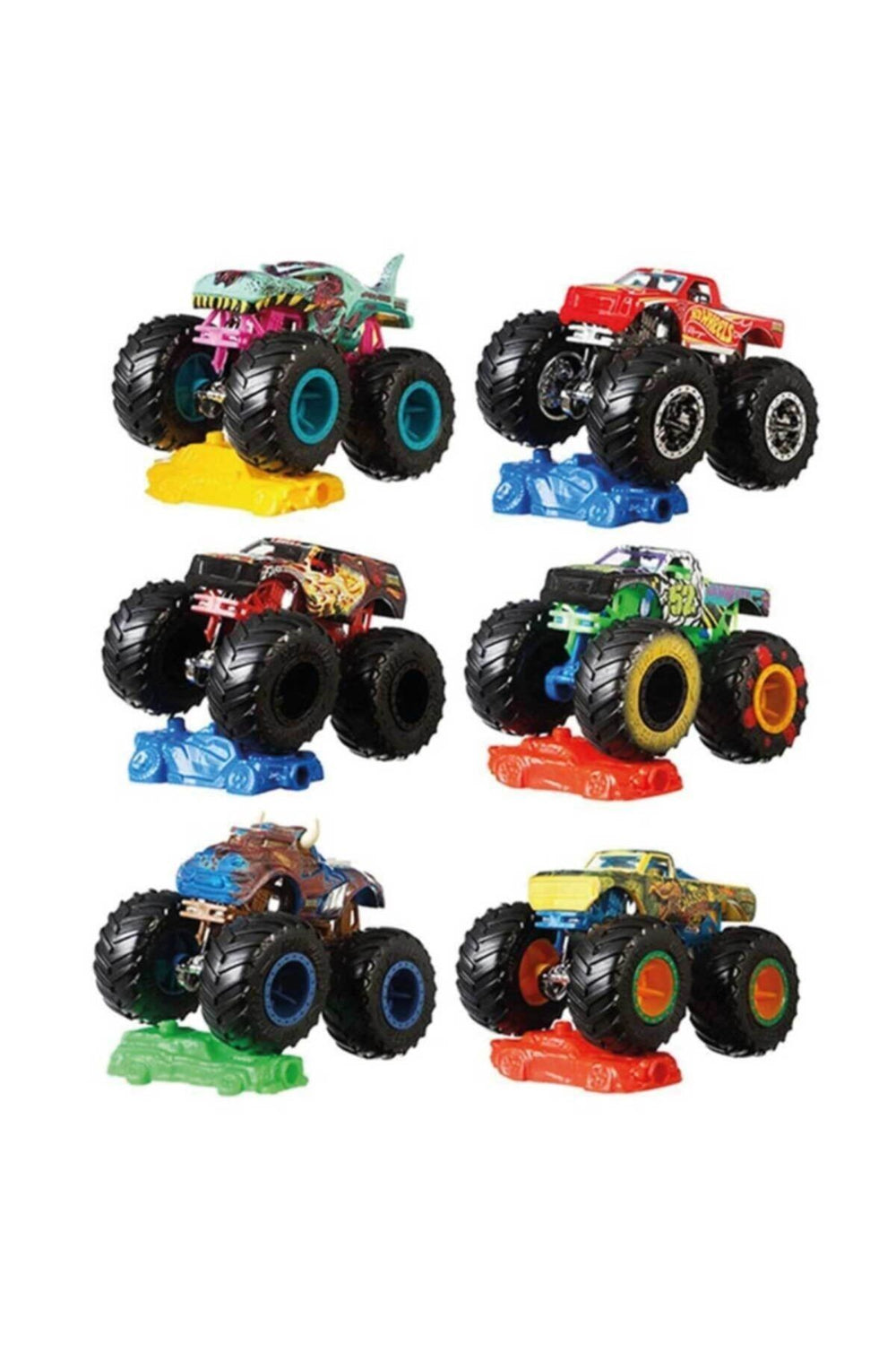 HOT WHEELS Fyj44 , Monster Trucks 1:64 Arabalar