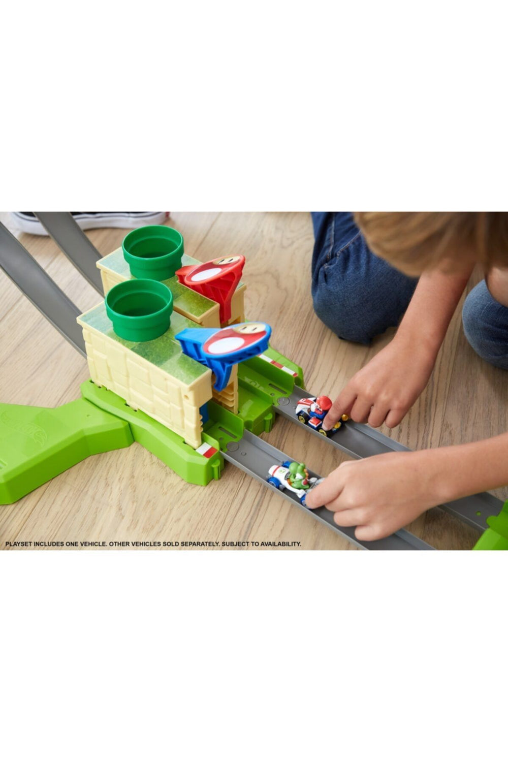 HOT WHEELS Mario Kart Çılgın Dönüş Parkuru Yarış Seti Ghk15